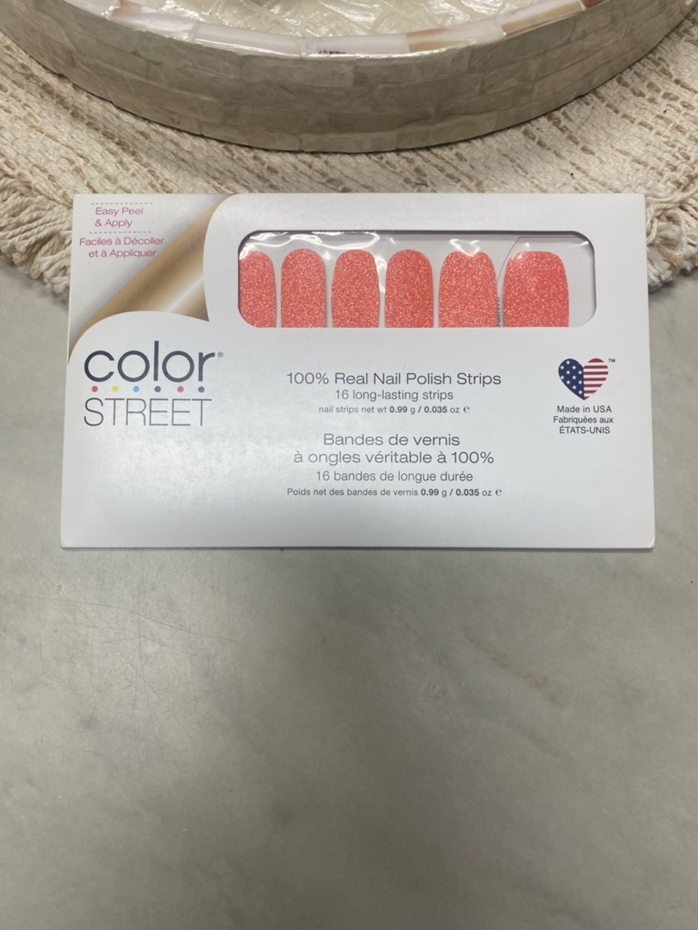 Color Street - You’re Corally Invited - Nail Polish Strips